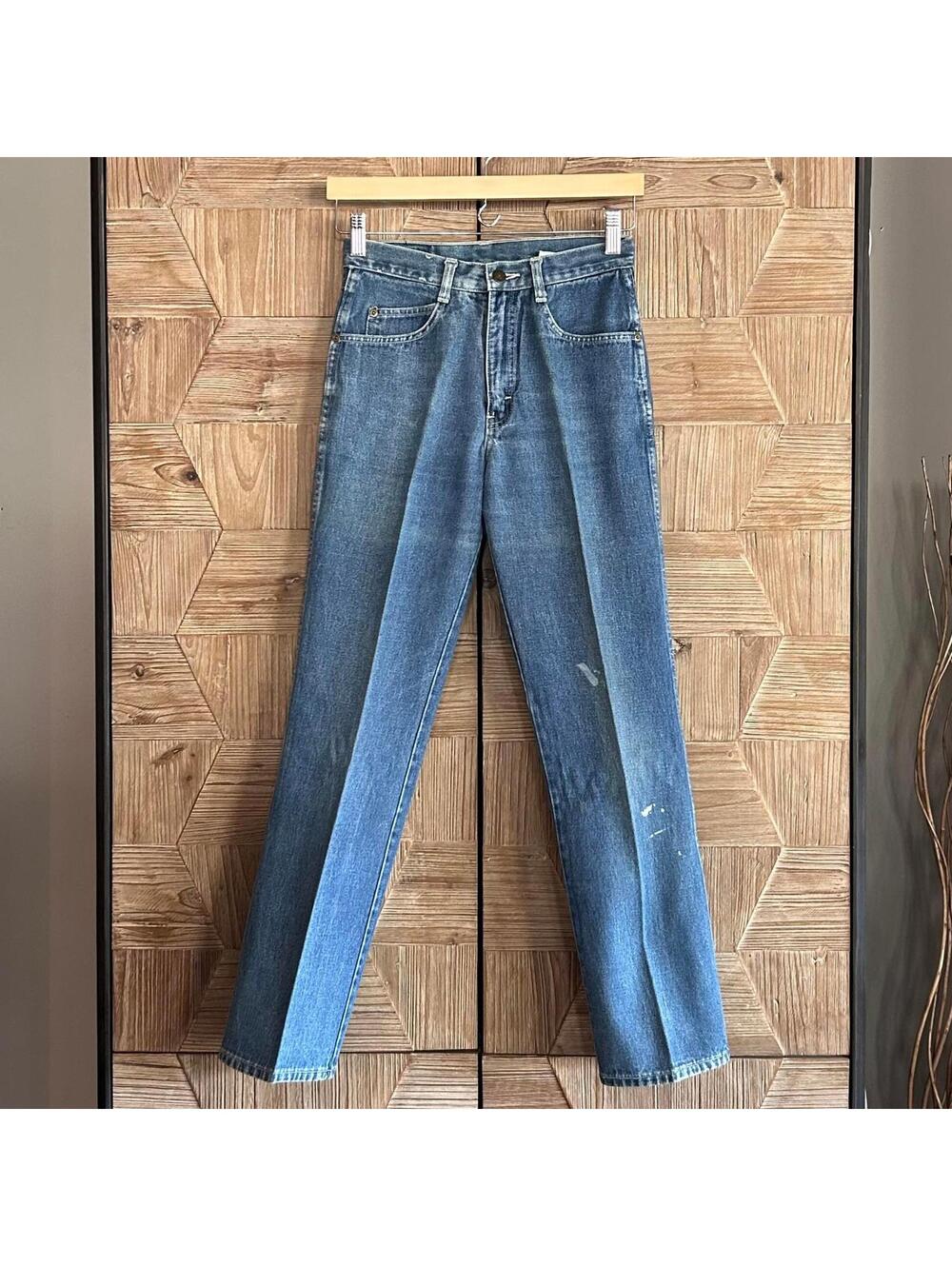 Vintage Gap Womens Denim Jeans Size 28x30 Straight Leg High Rise